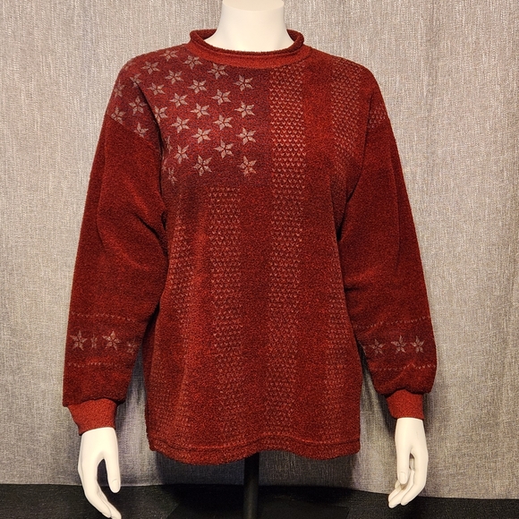 Artisan Sweaters - Artisans Sweater Screenprint USA Oversized Medium Unisex